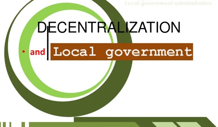 PAM 2118 - 2023 Decentralisation and Local Governance( PAM II 2023)
