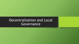 SWASA 3234 Decentralisation and Local Governance (Aug 2024)